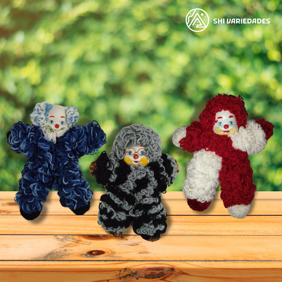 Palhacinho de Crochê